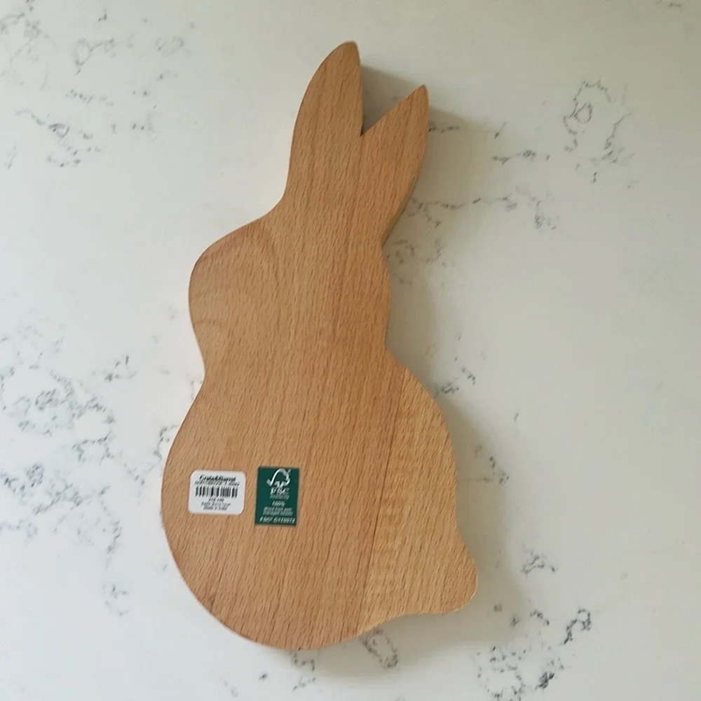 Crate&Barrel wooden easter